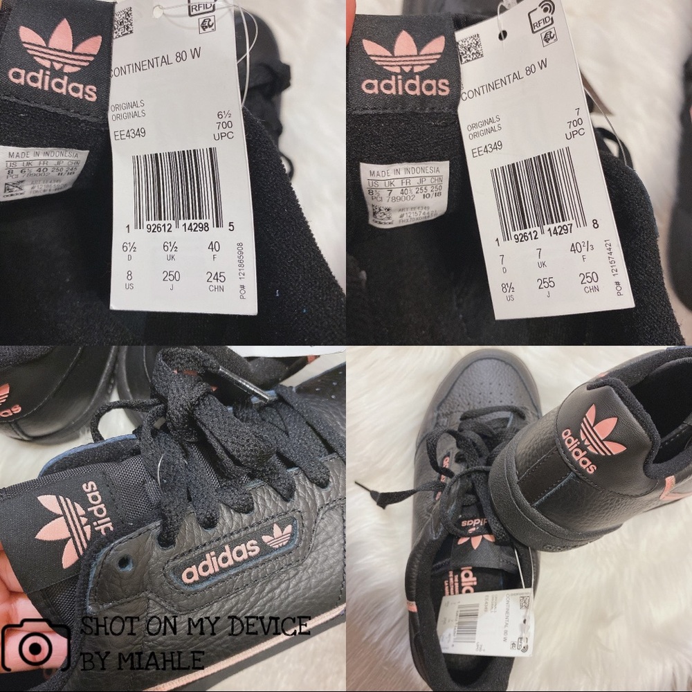 adidas Women's Originals Continental 80 - Picture 6 of 8